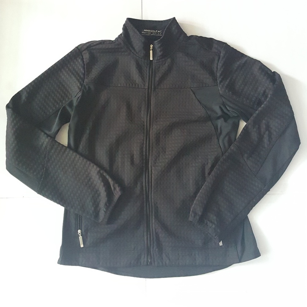 NIKE | Women's Nike Golf Fit Dry Black Zip Jacket